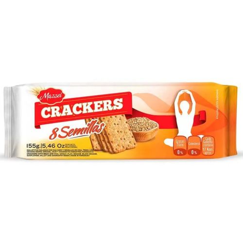 Galleta Mazzei Crackers Sesamo 155Gr