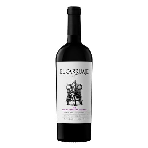 Vino Vcp El Carruaje TCM Tannat-Cabernet-Merlot Tinto 750 ml