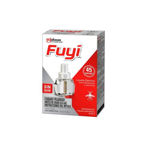 INSECTICIDA FUYI ELECTRICO REPUESTO 32.9ML