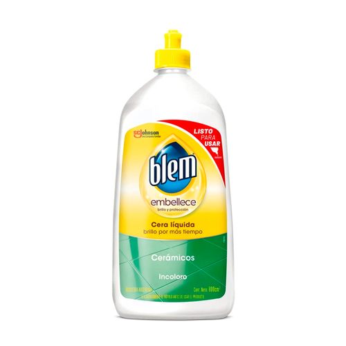 Cera Blem Ec Ceramicos Incolora 800Ml