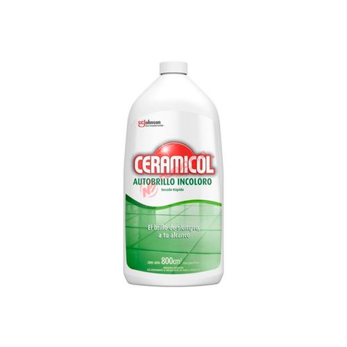 Cera Ceramicol Autobrillo Incoloro Botella 800Ml