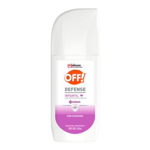 REPELENTE OFF SPRAY DEFENSE INFANTIL 100ML