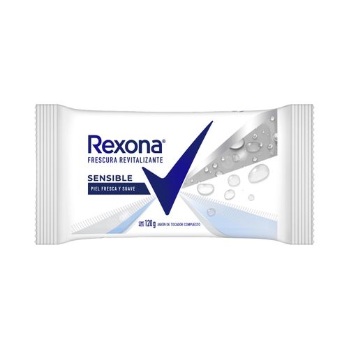 JABON TOCADOR REXONA SENSIBLE 120GR