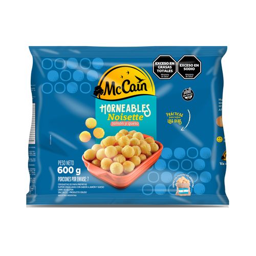 PAPAS MC CAIN NOISETTE JAMON Y QUESO 600GR