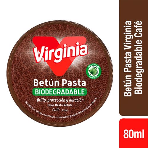 BETUN VIRGINIA EN PASTA MARRON 80GR