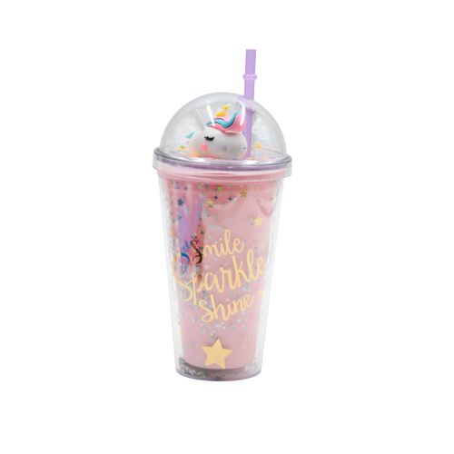 VASO JL45003 SORBITO 450ML DIVERTIDO UNICORNIO PS