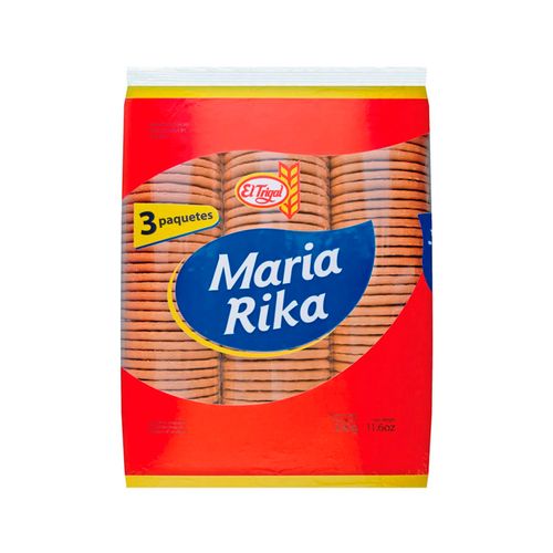 Galleta El Trigal Maria Rika Tripack 300Gr