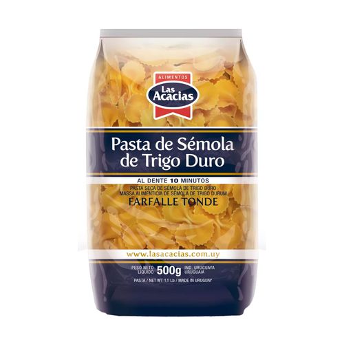 Fideos Las Acacias Semola Moña 500Gr