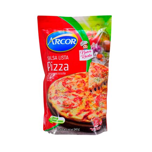 Salsa De Tomate Arcor Pizzera Doypack 340Gr