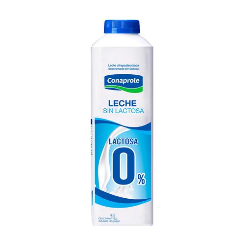 Leche Conaprole Sin Lactosa Tetratop 1 L