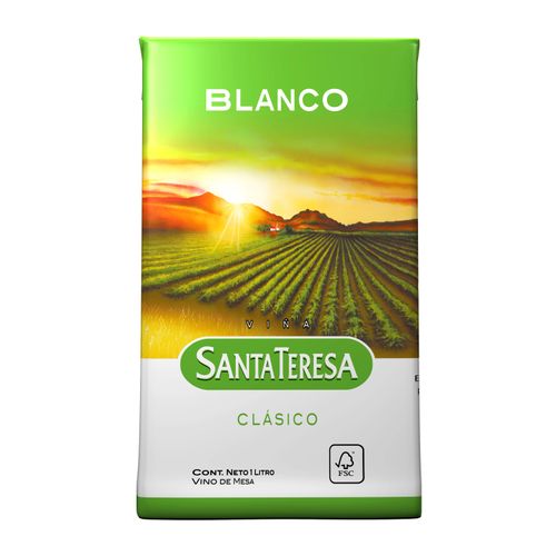 Vino Santa Teresa Blanco Tetra 1Lt