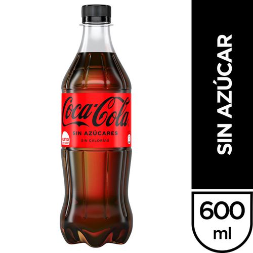 Refresco Coca Cola Zero 600Cc