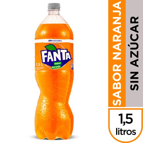 Refresco Fanta Zero Descartable 1.5Lt