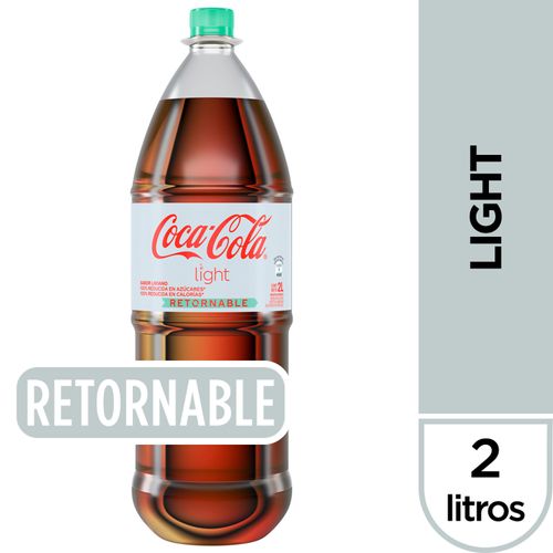 Refresco Coca Cola Light Retornable 2Lt