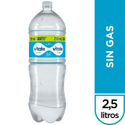 Agua Vitale Sin Gas 2.5Lt