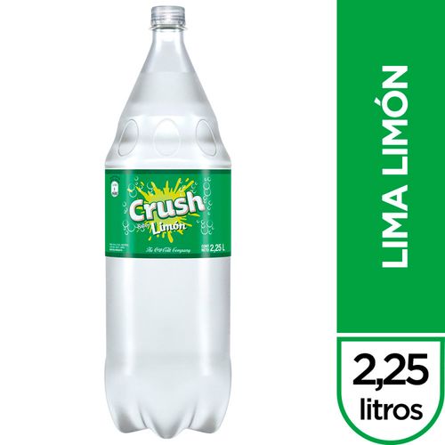 Refresco Crush Limon Sin Azucar Botella 2.25Cc