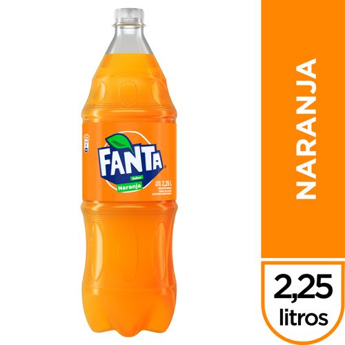Refresco Fanta Naranja Descartable 2.25Lt