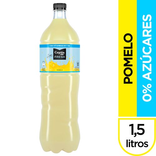 Jugo Cepita Fresh Pomelo Sin Azucar Botella 1.5Cc