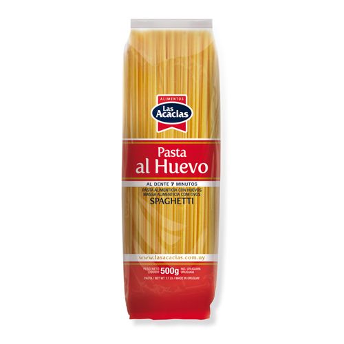Fideos Las Acacias Al Huevo Spaghetti 500Gr