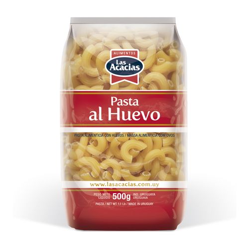 Fideos Las Acacias Al Huevo Codos 500Gr