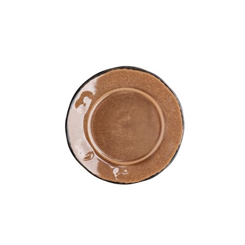 PLATO MAAA0254 POSTRE BEIGE MELAMINA 23CM