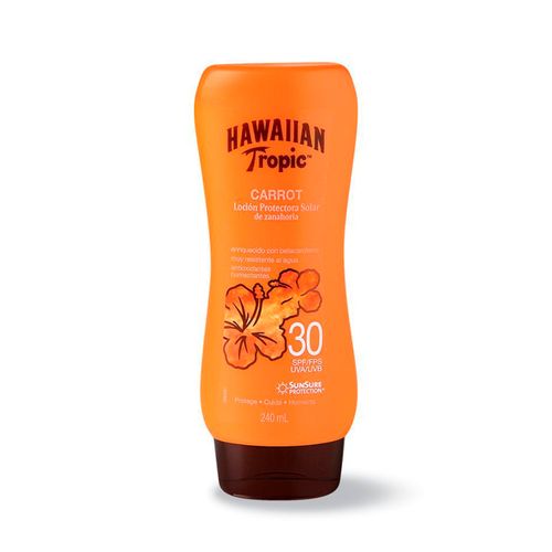 Locion Hawaiian Tropic Factor 30 Protectora De Zanahoria 240