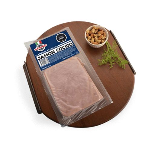 JAMON SARUBBI DELIZIA COCIDO FETAS A/V 200G