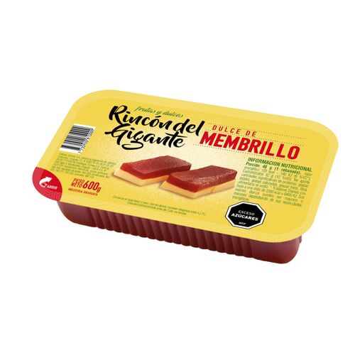 DULCE DE CORTE RINCON DEL GIGANTE MEMBRILLO 600GR