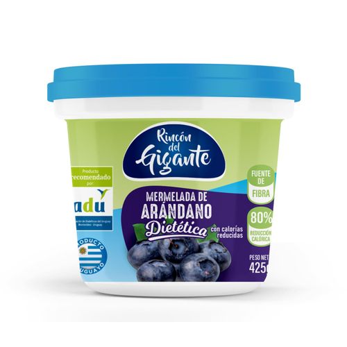 MERMELADA RINCON DEL GIGANTE DIETETICA ARANDANO 425GR