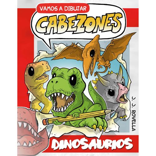 LIBRO PRH COLECCIONABLES VAMOS A DIBUJAR CABEZONES 17X23