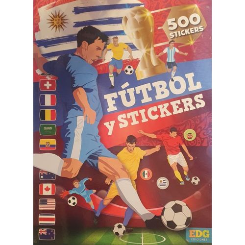LIBRO PRH INFANTIL/JUVENIL FUTBOL Y STICKERS 15X20