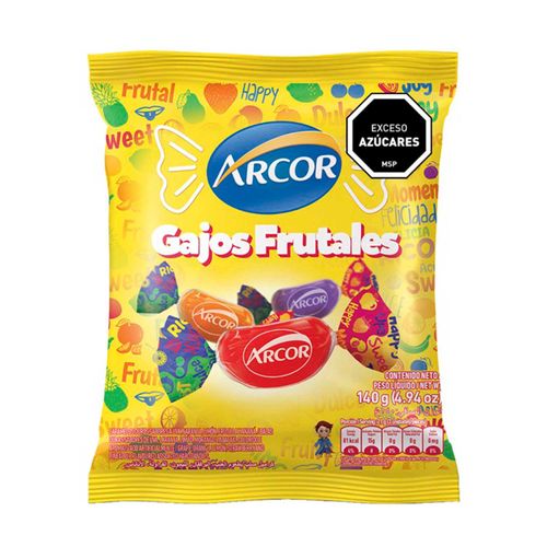 Caramelo Arcor Acidos 150Gr