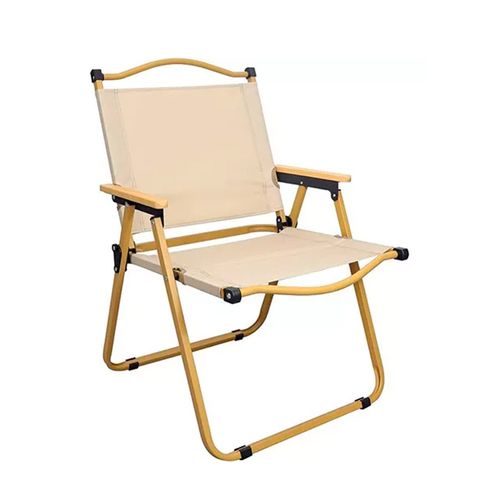 Silla de Camping Plegable Con Posabrazos Reforzada