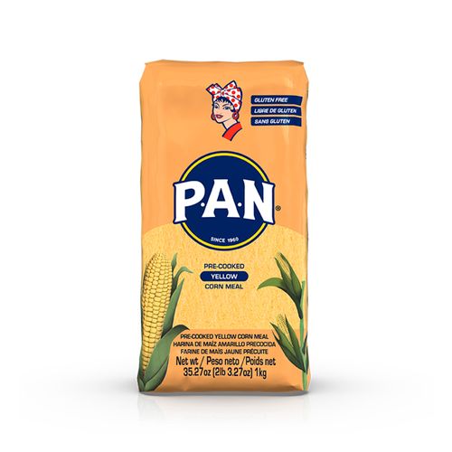Harina Pan De Maiz Amarillo Precocida 1Kg