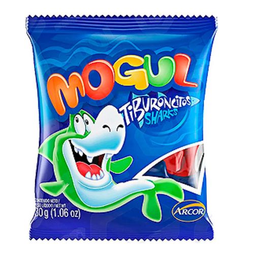 Gomas Mogul Tiburoncitos 80Gr