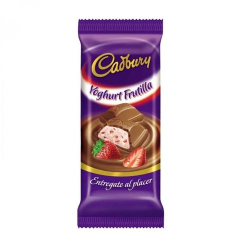 Chocolate Cadbury Yogur Frutilla 82Gr