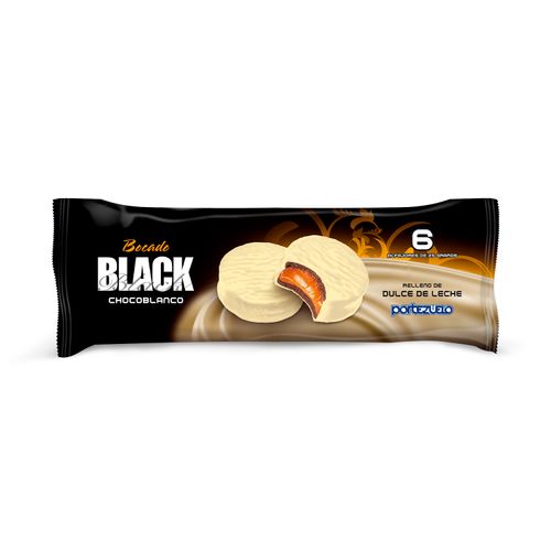 Bocado Portezuelo Black Chocolate Blanco X6Un
