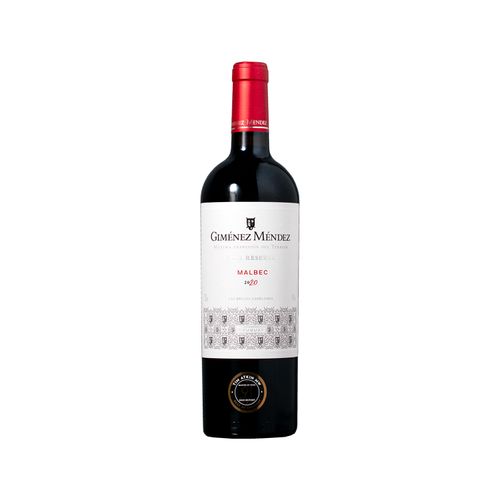Vino Gimenez Mendez Alta Reserva Malbec 750Cc 2015
