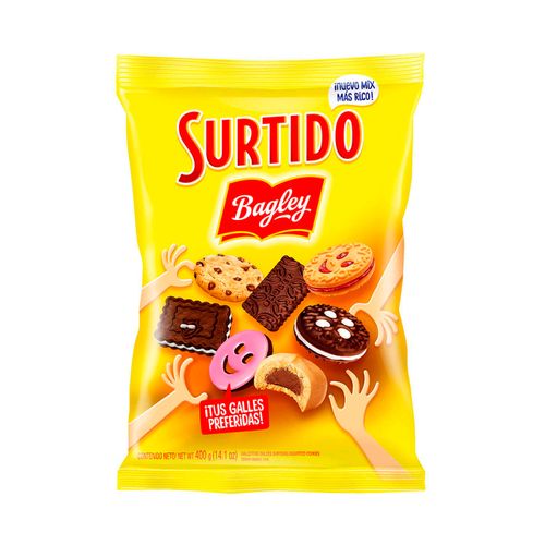 Galleta Bagley Surtida 400Gr