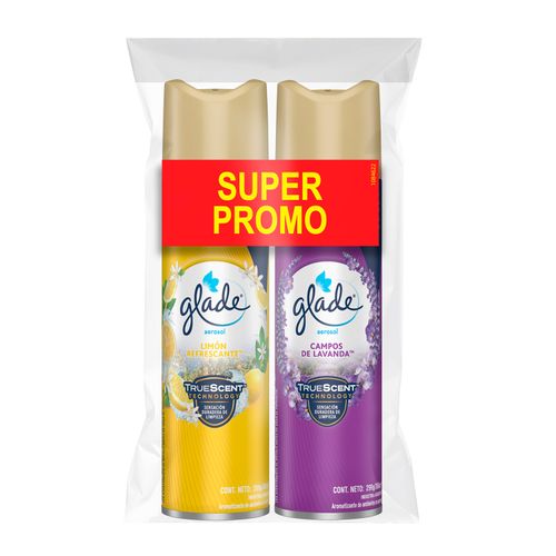 Aromatizante Glade Twin Pack - Lavanda Vainilla 20%Dto.