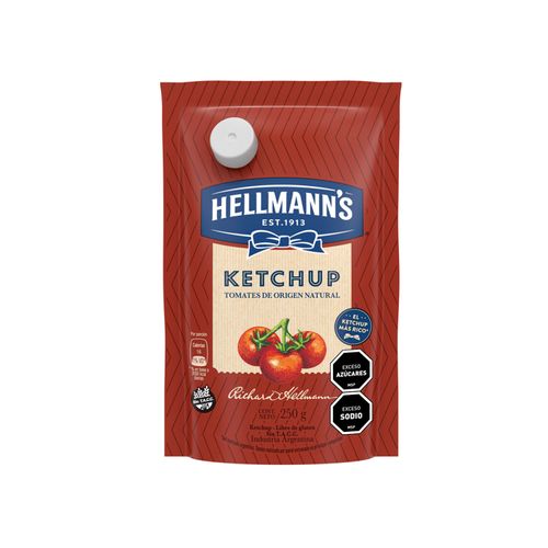 Ketchup Hellmanns Doypack 250Cc