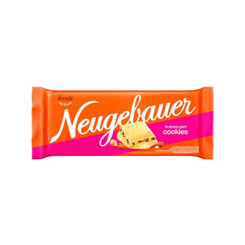 Chocolate Neugebauer Tableta Blanco Con Cookies 90Gr