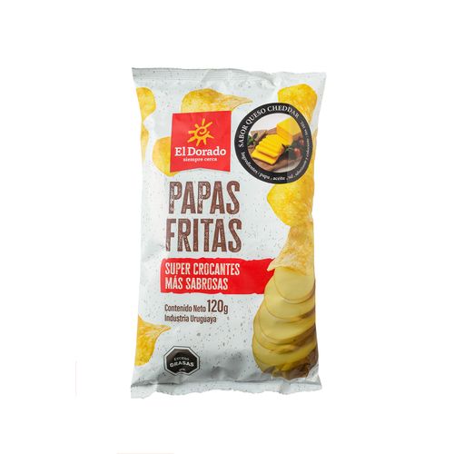Papas Fritas El Dorado Cheddar 120Gr