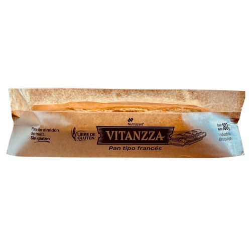 PAN FRANCES NUTRAZEN VITANZZA SIN GLUTEN 180GR