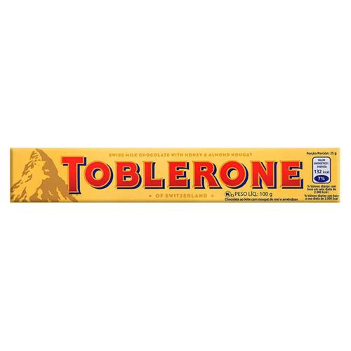 Chocolate Toblerone 100Gr