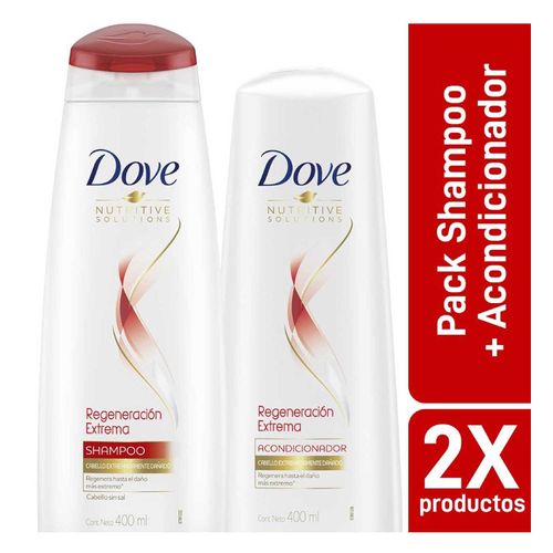 Shampoo Dove Reg Ext 400Ml +Acondicionador 200Ml