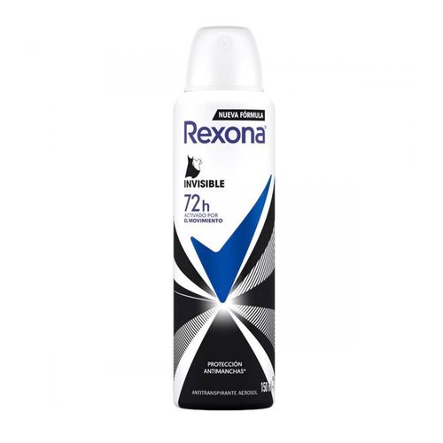 Desodorante Rexona Aerosol Woman Invisible 150Ml