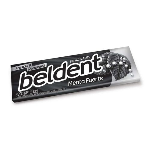 Chicle Beldent Poseidon Menta Fuerte 10Gr