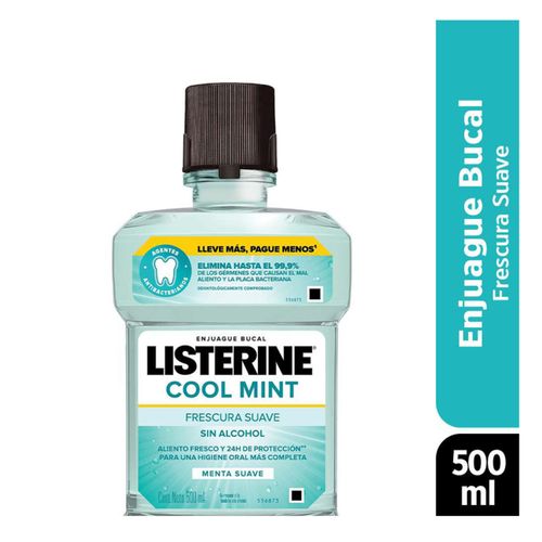 Enjuague Bucal Listerine Zero 500Cc