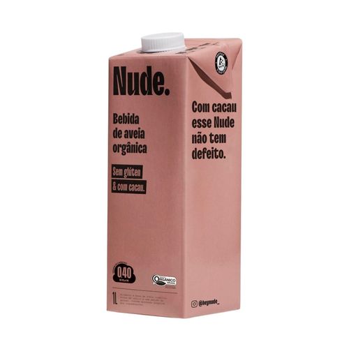 LECHE NUDE AVENA CACAO 1LT SIN TACC